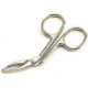 thumbnail image 4 of Scissor Tweezers Flat Tip 3pcs Facial Hair Tweezers Scissors Shaped Eye Eyebrow Plucker Scissors Tweezers Eyebrow Clip Tool 8*4.6cm Silver Black Gold, 4 of 5