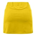 thumbnail image 3 of Gpaecead Women's Skort Solid Color Mid-Waist Sports Casual Skirt Pants(Yellow,M), 3 of 5