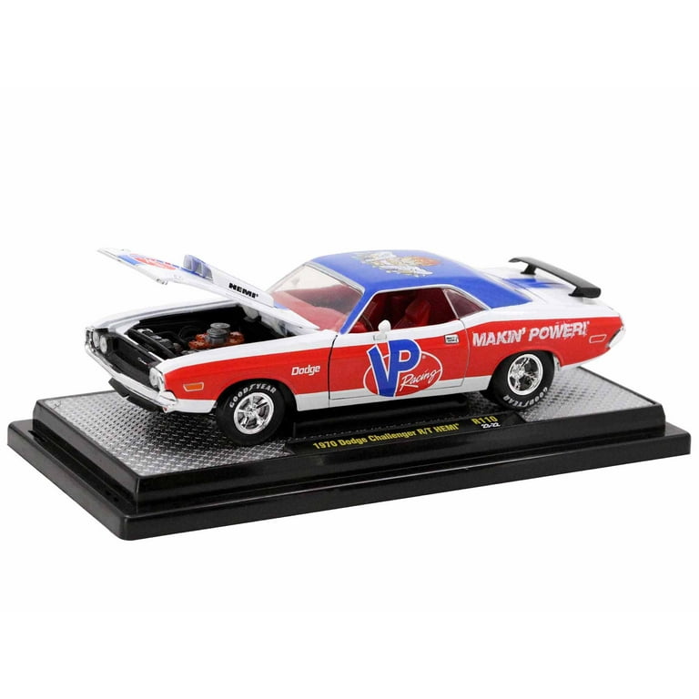 M2マシーン 1970 Dodge Challenger R/T HEMI 1970 Dodge Challenger R/T Hemi White w/Red & Blue w/Red