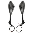 thumbnail image 3 of Led Motorcycle Mirror Turn Signal Mirror Light Side Mirror For  LED Side Rearview Mirrors With Turn Signal Light Direction Indicator For 10mm Handlebar Motorcycle, 3 of 8