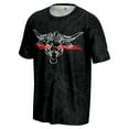 thumbnail image 2 of Youth Black The Rock The Final Boss Logo T-Shirt, 2 of 3