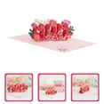thumbnail image 3 of Mother's Day 3D Greeting Card Wish Card Hollow Papercraft Greeting Card Gift, 3 of 5