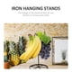 thumbnail image 5 of FOMIYES Banana Hanging Stand Negro De Hierro Decorativo Para Y Organización Interior, 5 of 6