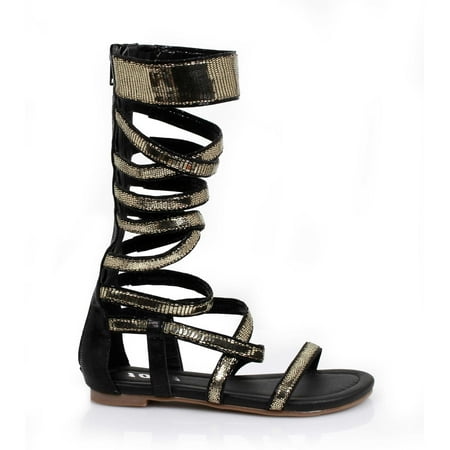 

013-NILE 0 Children s Gladiator Flat Sandal
