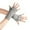 Gray, variant on Women Hand Warmer Winter Gloves Crochet Knitting Faux Wool Mitten Warm Fingerless Glove Twist Pattern Women Gloves