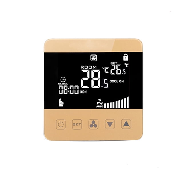 Air Conditioning Fan Coil Thermostat 2P 4P With Programmable, App Remote Voice Control ,Save Energy