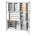thumbnail image 1 of Cambro CSUNVR24580 Camshelving Storage Rack - 19 1/2"W x 24 1/8"D x 4"H, Starter Kit, 1 of 1