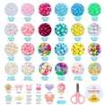 thumbnail image 2 of Tivamiko DIY Bracelets Making Kit with 8mm Beads(483pcs), Handcraft Necklace&Jewelry Making Kit for Girls Ages 6-12, 2 of 7