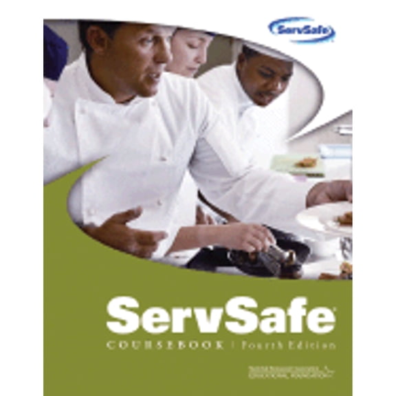 Pre-Owned ServSafe Coursebook: with the Certification Exam Answer Sheet (Paperback) 047177569X 9780471775690