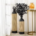 thumbnail image 2 of 4 Pcs Artificial Baby Breath Flowers Bulk Long Stem Baby Breath Fake Gypsophila Bouquets Flowers for Wedding Bridal Party, Black, 2 of 7