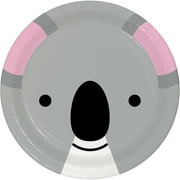 Koala Dessert Plates, 24 Count for 24 Guests