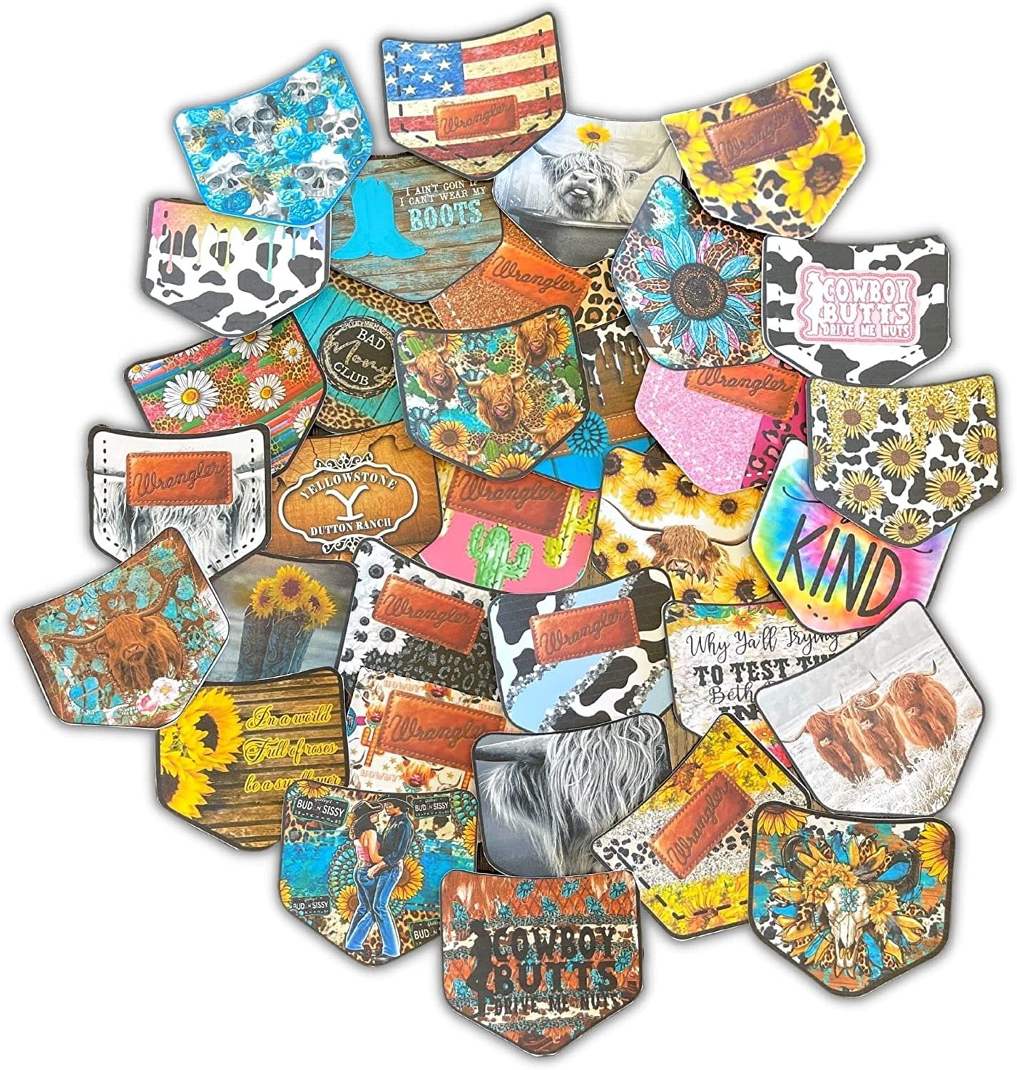Random Freshie Car Freshies Freshie Cardstock Cutouts Rounds 3 Inch For Freshies ...