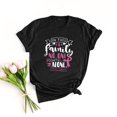 thumbnail image 2 of Pompotops Mode Casual Femmes Manches Courtes Imprimé O-Cou Tops Dames Tee-Shirt, 2 of 4
