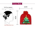 thumbnail image 2 of Kids Light Up Christmas Beanies Boys Girls Graphic Knit Holiday Winter Warm Hat with Pom Xmas Gift Cotton Turban Cap, 2 of 2