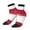 2 Black-1, variant on Breathable Athletic Socks Texas Flag Cushioned Quarter Socks for Men Women