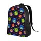 thumbnail image 2 of Disketp Owls And Hearts Mochila Unisex de Apertura Lateral Completa, Mochila para Laptop para Escuela, Trabajo y Viajes, 2 of 8