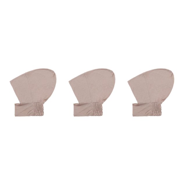 Gorro hiyab Jumpingount Caqui claro Fibra Transpirable Absorbe Sudor Amplio Espacio para el Pelo