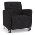 thumbnail image 1 of Lesro Fauteuil Lounge de Réception pour Invités, Noir, 1 of 5