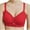 Red, variant on Lace Push Up Bra for Women Longline Underwire Bra Sexy Deep V Padded Lingerie Adjustable Straps Floral Bralette