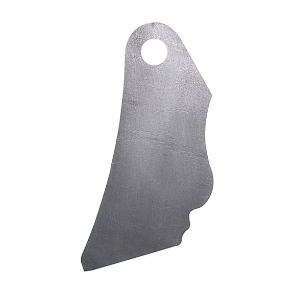 Motobilt Dana 44 Inner C Coilover Tab, Silver, Brushed, 1 Piece