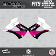 thumbnail image 3 of Kalair GFX Graphics Kit for Kawasaki KX100 UFO RESTYLE (2001-2013) Enigma Series, 3 of 5