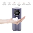 thumbnail image 1 of Yeacher Auto Infrared Foam Soap Dispenser Touchless 320ML Capacity Temperature Display Dense Foam Hands Washing Machine 1500mAh Rechargeable Automatic Soap Dispensers for Home Bathroom Kitchen Hotel, 1 of 8