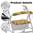 thumbnail image 5 of HELLHERO Flowers Rollator Seat Cover Seat Back Covers Easy Install Machine Washable Easy to Use for Seniors Men Women, 5 of 7