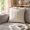 White,Free Size, variant on Streamlined Solid Color Pillow Cover 45cm, Angular Cushion Case with Pressure Line, Soft Pile Fabric Sofa Pillowcase for Home Decor