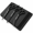 Black-Right-handed, variant on 7.0 Inches Professional Dogset Straight & Thinningd Chunkersb 5in 1 For Left-handed Right Handed Black