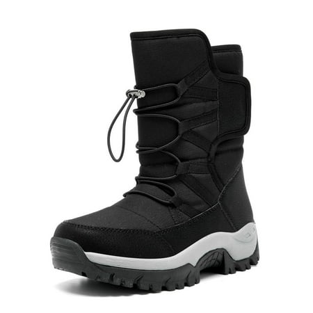 

Women s Outdoor Mid-Calf Winter Thermal Insulated Snow Shoes Waterproof Faux Fur Lined Fleece Boots Women s Footwear