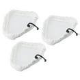 thumbnail image 2 of 3x Microfibre Cloth Cleaning Pad for Steam Floor Mop Steamer Cleaner Accessories, 2 of 6