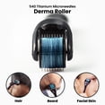 thumbnail image 4 of 2 rodillos Derma para barba, pelo, piel, cara, 540 titanio, 50 mm, regalos de cuidado personal, herramientas para el cuidado de la piel facial, 4 of 5