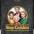 thumbnail image 3 of Golden Girls - Stay Golden Group - Men's Crew Neck Fleece Pullover, 3 of 5