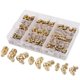 thumbnail image 1 of Kit surtido de accesorios de engrase hidráulicos estándar métricos de 145 piezas: rectos, de 90 grados y de 45 grados, 1 of 5