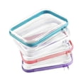thumbnail image 2 of 4 bolsas de maquillaje transparentes, organizadoras de maquillaje, portátiles y compactas, para mujer, para coche, aeropuerto o aerolínea., 2 of 10