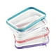 thumbnail image 2 of 4 bolsas de maquillaje transparentes, neceser compacto y pequeño, organizador de maquillaje, neceser para mujer, para viajes y aeropuerto., 2 of 8