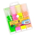 thumbnail image 2 of YAOMOBB Coloring Pastel Colors Fluorescent Pens (4/6Pcs) Chisel Tip Water Based Quick Dry Smooth Writing Permanent Ink Assorted Colors, 2 of 6