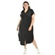 thumbnail image 1 of Vestido Camisero Roman Fashion Tallas Extras 2137 Negro 42, 1 of 6