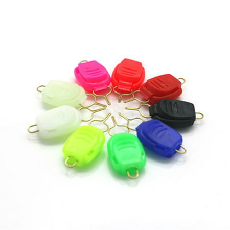 9Pcs Baitcasting Reel Fishing Line Holder Clip Wire Clamp Buckle