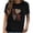Black, variant on DailyTrove Women's "LOVE" Letter & Heart Graphic T-Shirt - Short Sleeve Casual Tee, Romantic for Dates & Gatherings