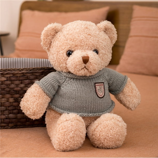 Cute Teddy Bear， Stuffed Animal Teddy Bears ， Special Plush Gift for Kids,  Girlfriend(Apricot) 