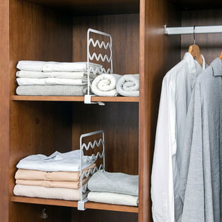 TitanSecure White Wire Shelf Dividers for Closets - Best Closet