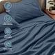 thumbnail image 4 of Bare Home Juego de Sábanas de 3 Piezas Premium 1800 Collection, Tamaño Twin-XL, Bering Sea, 4 of 9