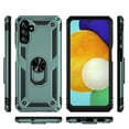 thumbnail image 5 of Dteck for Samsung A54 5G Magnetic Metal Ring Kickstand Hybrid Support Car Mount Holder Armor Heavy Duty Case Cover, Darkgreen, 5 of 9