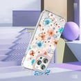 thumbnail image 2 of Compatible with iPhone 15 Pro Max Magnetic Phone Case Compatible with MagSafe Cute Flowers Floral Pattern Soft TPU Bumper Shockproof Anti-Scratch Slim Phone Cover, 2 of 12