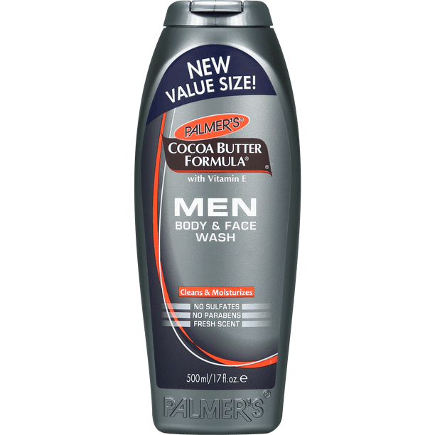 Palmer's Cocoa Butter Men's Body & Face Wash, 17 fl. oz.