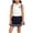 Navy, variant on ATOGUTA Two Piece Sets for Girls Skirt School Uniform Shirts Pleated Skirt Tween Girl Trendy Summer Outfit Kid Clothing Se Size 2T-8, Navy