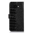 thumbnail image 4 of Crocodile Texture PU Case For Google Pixel 9a, 4 of 5