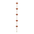 thumbnail image 2 of Cadenas de lluvia Lotus para canalones, cadenas recogedoras de decorativas para desviar vasos de agua, cadenas de lluvia para toldos y, 2 of 8