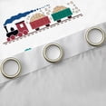 thumbnail image 4 of Homewish Teens Boys Girls Cartoon Train Blackout Curtains Set of 2 (52x84 Each),Kawaii Railway Car Window Curtains,Steam Engine Railroad Curtains and Drapes,Microfiber Bedroom Decor, 4 of 6